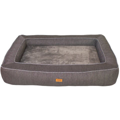 Lepus Comfort Kedi ve Köpek Yatağı Large Antrasit 100x70x18 Cm