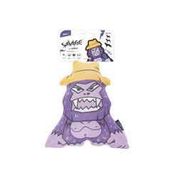 M-Pets Goril Köpek Oyuncağı 22x20 Cm Mor