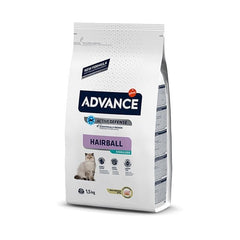 Advance Hairball Tüy Yumağı Önleyen Hindili Kısır Kedi Maması 1.5 Kg