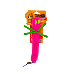 PetzzCats Sinek Matatabi ve Çıngırak Sesli Peluş Kedi Oyuncağı Pembe 24x15 Cm