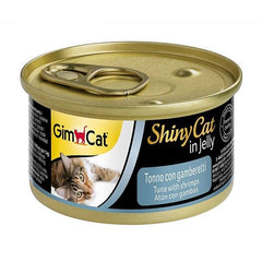 Gimcat Shinycat Tuna Balıklı Karidesli Konserve Kedi Maması 1 Adet 70 Gr