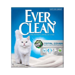 Ever Clean Total Cover Kokusuz Topaklanan Kedi Kumu 1 Adet 6 Lt
