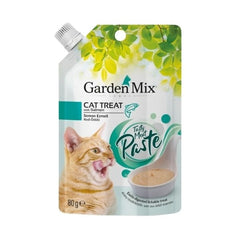 Garden Mix Somonlu Ezme Sıvı Kedi Ödül Maması 1 Adet 80 Gr