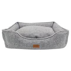 Lepus Mia Premium Kedi ve Köpek Yatağı Xlarge Gri 69x95x26 Cm