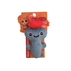PetzzCats Axe Matatabi ve Çıngırak Sesli Peluş Kedi Oyuncağı Yeşil 13x7 Cm