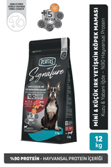 Signature Kuzulu Küçük Irk Yetişkin Köpek Maması 12 Kg