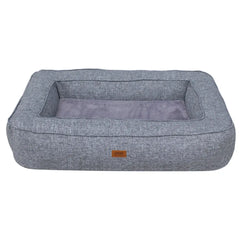 Lepus Comfort Kedi ve Köpek Yatağı Medium Gri 80x55x17 Cm