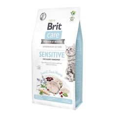 Brit Care Hipoalerjenik Sensitive Ringa Balıklı Böcekli Tahılsız Yetişkin Kedi Maması 7 Kg