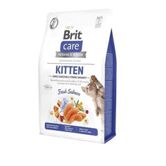Brit Care Gentle Digestion Strong Immunity Tahılsız Somonlu Yavru Kedi Maması 7 Kg