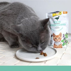 Gimcat Crunchy Snacks Ördekli ve Kedi Naneli Tahılsız Kedi Ödül Maması 1 Adet 50 Gr