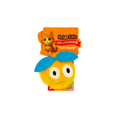 PetzzCats Peluş Matatabi ve Çıngırak Sesli Peluş Kedi Oyuncağı Sarı 12x8 Cm