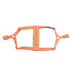 Doggie Konfor Dokuma Ronin Köpek Göğüs Tasması Xxxlarge Turuncu 3x75-85 Cm