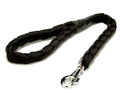 Doggie Örgülü Dokuma Köpek Gezdirme Tasması Medium Siyah 3x100 Cm