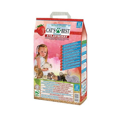 Jrs Cats Best Çilekli Bitkisel Kuş Kemirgen ve Kedi Kumu 10 Lt 5.5 Kg