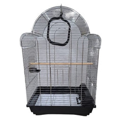 Kiki Excellent Şık Tasarımlı Muhabbet Kuşu Kafesi Krom