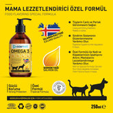 OneVet Omega 3 Kedi ve Köpekler İçin Bağışıklık Destekleyici Balık Yağı 250 Ml