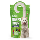 Reflex Happy Hour Cocktail Somonlu Kuzu Etli ve Tavuk Etli Kedi Ödülü 60 Gr