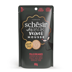 Schesir After Dark Velvet Mousse Tavuklu ve Sığır Etli Yetişkin Kedi Yaş Maması 1 Adet 80 Gr