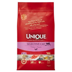 Unique Seçici Kediler için Somonlu Yetişkin Kedi Maması 7 Kg