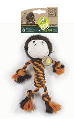 M-Pets Shelly Maymun Şeklinde Peluş Kedi ve Köpek Oyuncağı 33x26x10 Cm