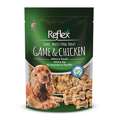 Reflex Av Hayvanlı ve Tavuklu Yarı Yumuşak Köpek Ödül Maması 1 Adet 150 Gr