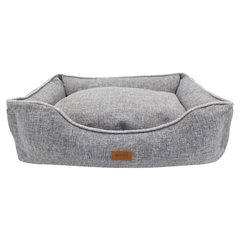 Lepus Mia Premium Kedi ve Köpek Yatağı Medium Gri 46x61x21 Cm