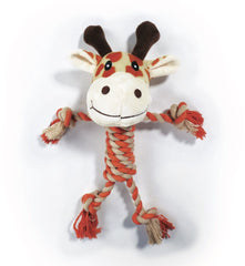 M-Pets Zia İnek Şeklinde Peluş Köpek Oyuncağı 33x26x10 Cm Renkli