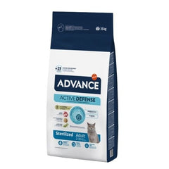 Advance Sterilised Hindili Yetişkin Kısırlaştırılmış Kedi Maması 15 Kg