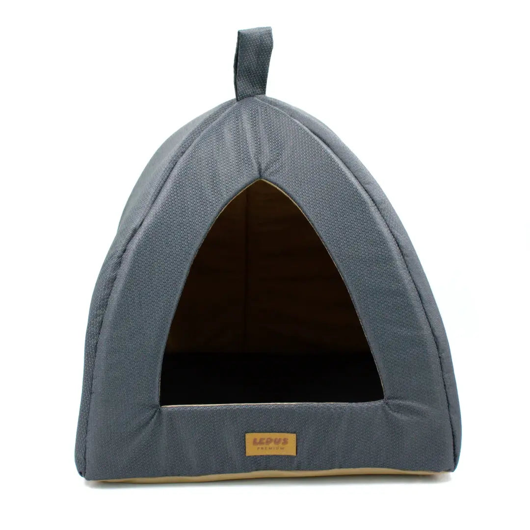 Lepus Keops Piramit Kedi ve Köpek Yatağı Gri 35x35x40 Cm