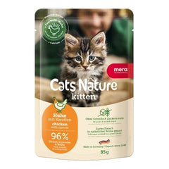 Mera Cats Nature Kitten Tavuklu Pouch Yavru Konserve Kedi Maması 85 Gr 1 Adet