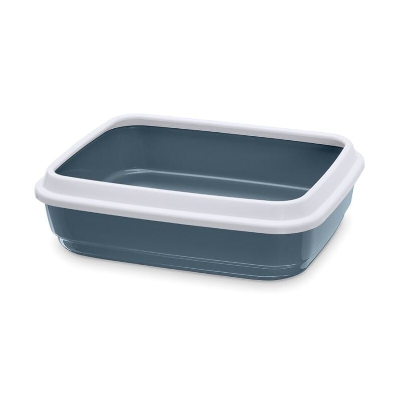 İmac Jerry Açık Kedi Tuvaleti Petrol Mavisi 50x40x14.5 Cm