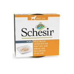 Schesir Jelly Puppy Aloe Vera ve Tavuklu Konserve Yavru Köpek Maması 1 Adet 150 Gr