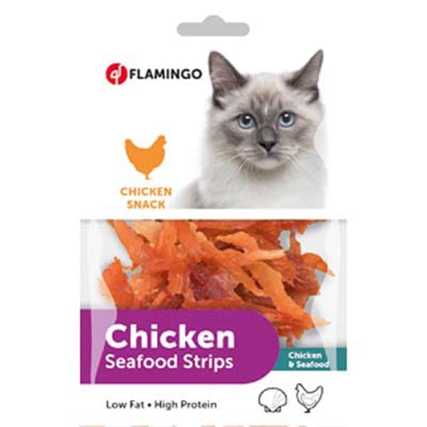 Flamingo Chicken Tavuklu Balıklı Kedi Ödül Maması 1 Adet 85 Gr