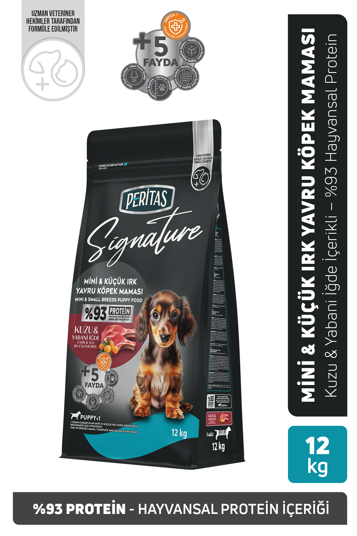 Signature Kuzulu Küçük Irk Yavru Köpek Maması 12 Kg