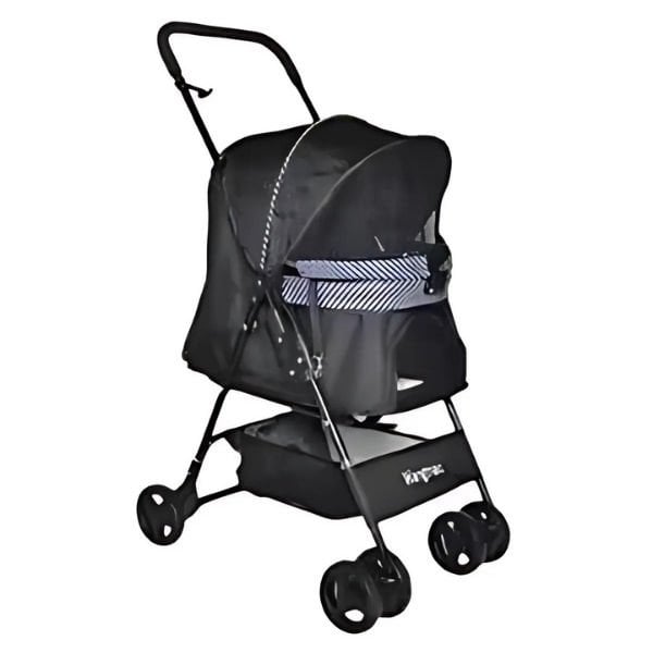 Zampa Showtime Kedi ve Köpek Arabası Siyah 42x69.5x88 Cm