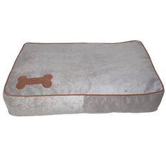 Lepus Dolcemera Kedi ve Köpek Yatağı Gri 100x70x20 Cm