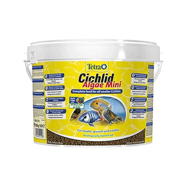Tetra Cichlid Algea Mini Cikled Balık Yemi 10 Lt