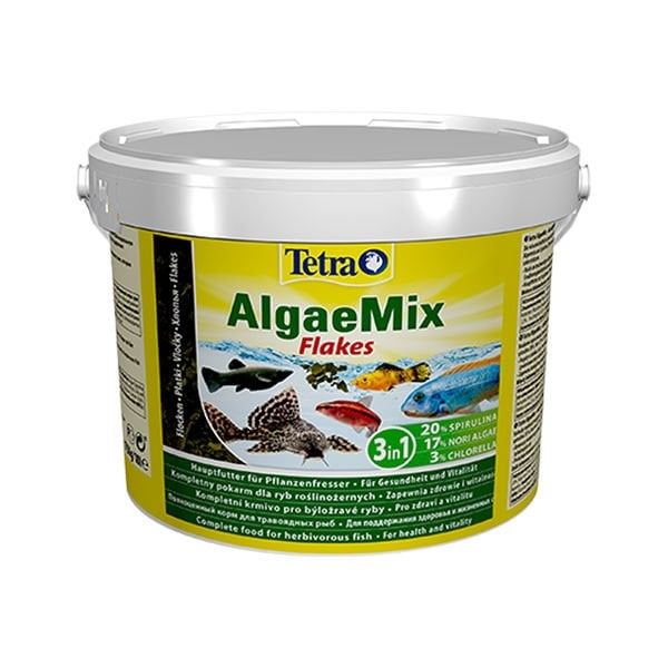 Tetra Algaemix Bitkisel Akvaryum Balık Yemi 10 Lt