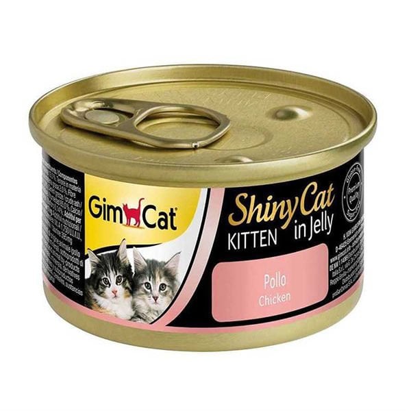 Gimcat Shinycat Yavru Tavuklu Konserve Kedi Maması 1 Adet 70 Gr