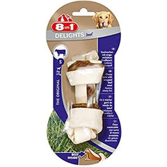 8in1 Delights Bones Biftekli Köpek Kemik Ödülü Small 35 Gr