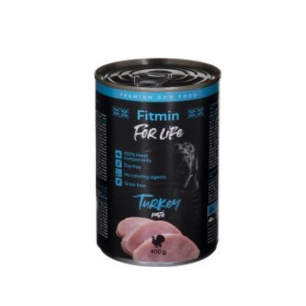 Fitmin For Life Hindi Etli Pate Yetişkin Konserve Köpek Maması 1 Adet 400 Gr