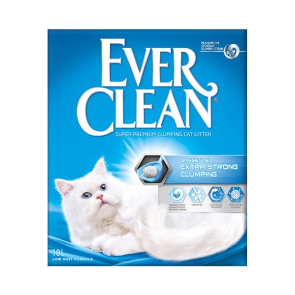 Ever Clean Extra Strong Kokusuz Topaklanan Kedi Kumu 1 Adet 10 Lt
