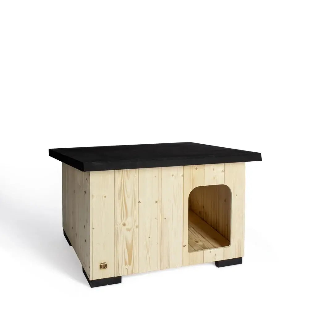 Doggie Barka Model Ahşap Köpek Kulübesi Large 54x88x64 Cm