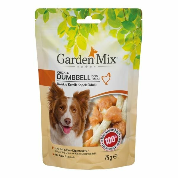 Garden Mix Tavuklu Kemik Köpek Ödül Maması 1 Adet 75 Gr