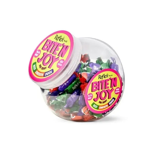 Reflex Plus Biten Joy Dana Etli Tavuklu ve Ördekli Köpek Ödül Maması 1 Adet 250 Gr