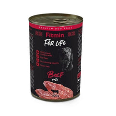 Fitmin For Life Biftekli Pate Yetişkin Konserve Köpek Maması 1 Adet 400 Gr
