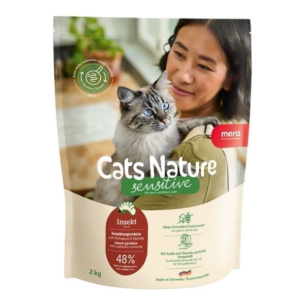 Mera Cats Nature Insect Böcekli Yetişkin Kedi Maması 2 Kg