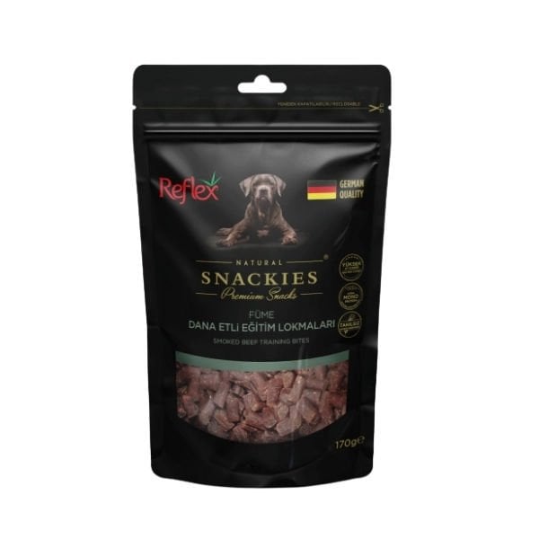 Reflex Snackies Natural Füme Dana Etli Tahılsız Köpek Eğitim Lokmaları 1 Adet 170 Gr