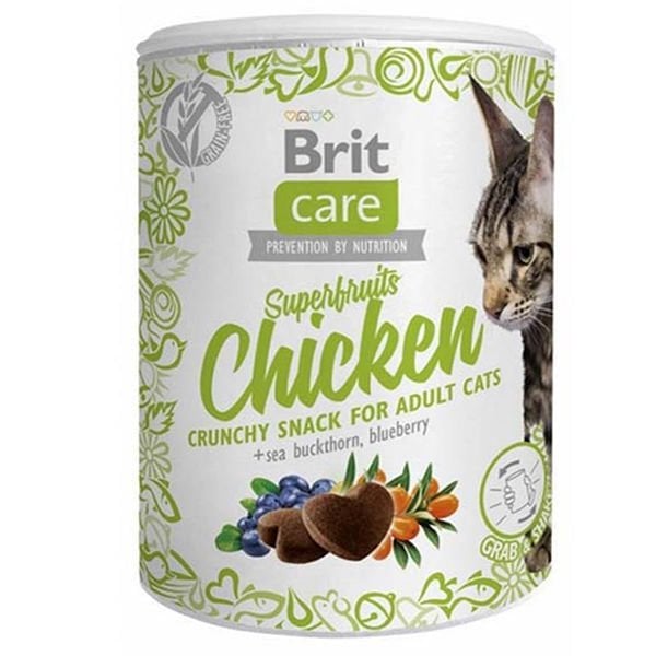 Brit Care Süper Fruits Tavuklu Kedi Ödül Maması 1 Adet 100 Gr