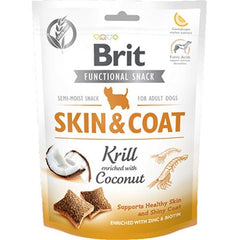 Brit Care Snack Skin Coat Deri ve Tüy Bakımı İçin Köpek Ödül Maması 1 Adet 150 Gr